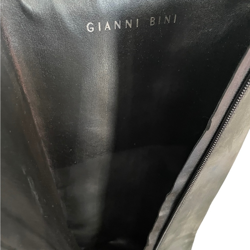 Gianni Bini Gray Suede Hercules Below the Knee Tall Boots Size 8 - Picture 10 of 10